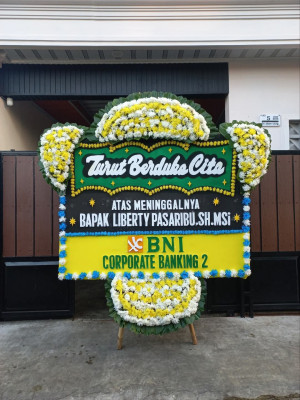 Papan Bunga Duka di Rawa Sari
