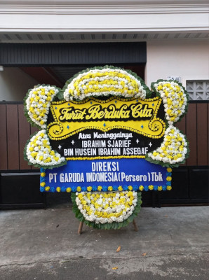 Papan Bunga Duka di Rawa Sari
