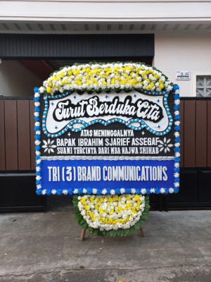 Papan Bunga Duka di Rawa Sari